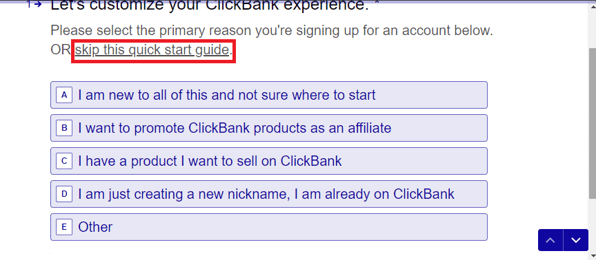 Clickbank Quick Guide