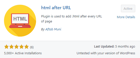 html after URL